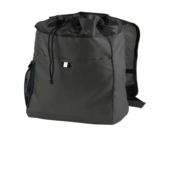 Port Authority&reg; Hybrid Backpack Royal/Black {5}