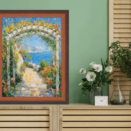 Certificate Glossy Walnut Wood Picture Frame 12x18 frame {4}