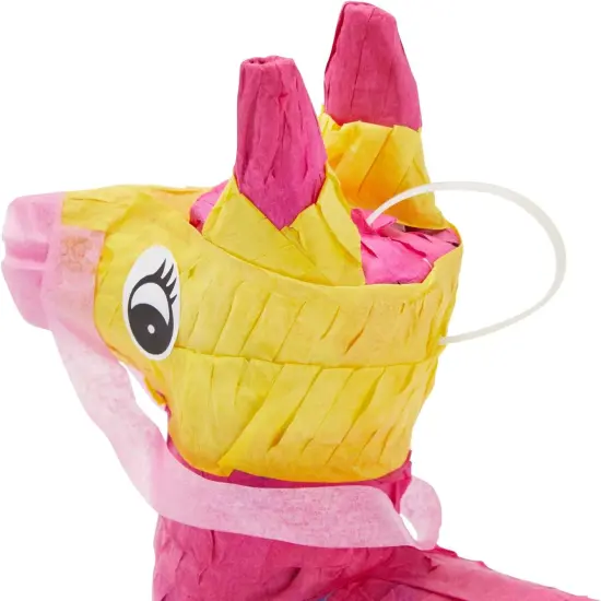 Mini Donkey Pinata - 3 Pack Small Mexican Pinatas for Cinco de Mayo, Mexican Fiestas, Birthday Parties (4 x 7.5 x 2 In) {5}