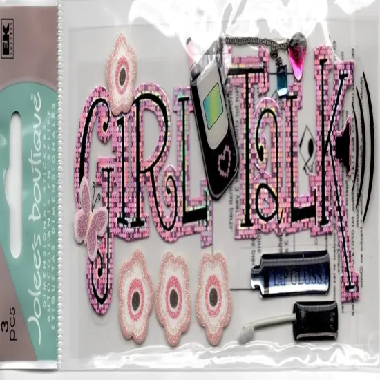 Jolee's Boutique Girl Talk Dimensional Stickers {1}
