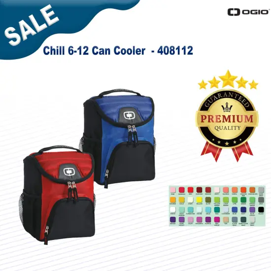 OGIO&reg; Chill 6-12 Can Cooler Black {2}