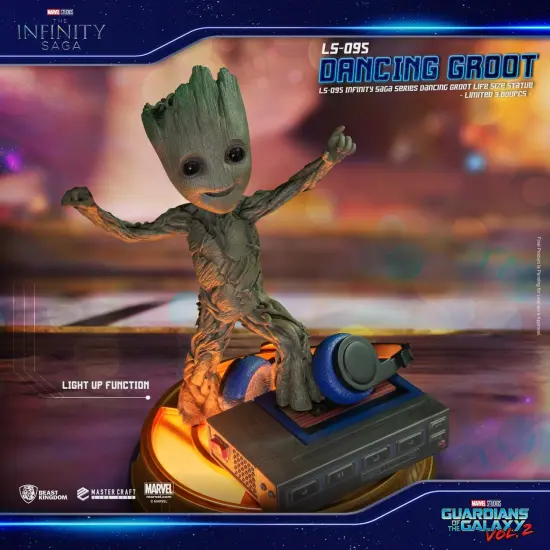 Infinity Saga Series Dancing Baby Groot 1:1 Life Size Statue {5}