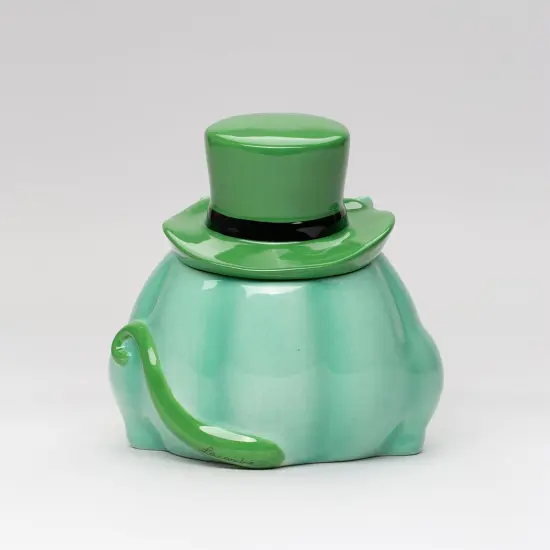 Ceramic Saint Patrick Whisker Cat Candy Box, Saint Patrick Decor, Saint Patrick Gift, Gift for Her, Gift for Mom {4}