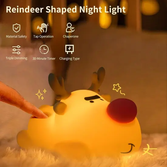 3-Level Dimmable Rechargeable Nursery Nightlight {2}