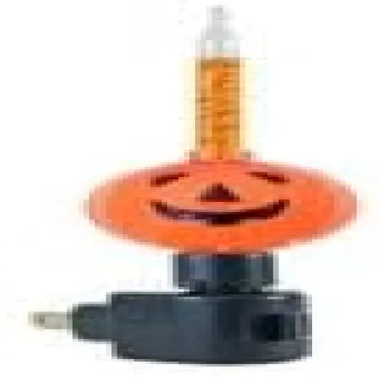 Halloween Pumpkin Bubble Light Night Light, Orange Liquid {4}