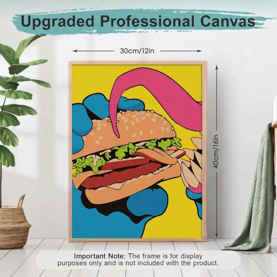 6 Pack Paint by Numbers Kit for Beginners, 11" W x 14" L Cartoon Heroes Spider DIY Acrylic Paint Set on Canvas Without Frame in Box, Kids Paint by Numbers Kits for Home Decor & Birthday Gift {4}