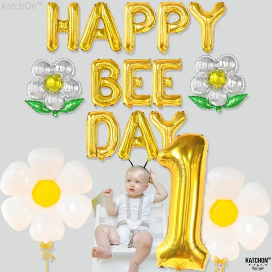 1st Bee Day Party Decorations {5}