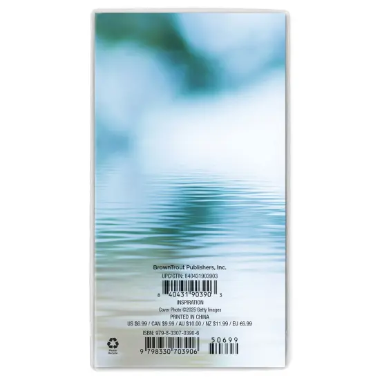 Inspiration | 2026-2027 3.5 x 6.5 Inch Two Year Monthly Pocket Planner Calendar {2}