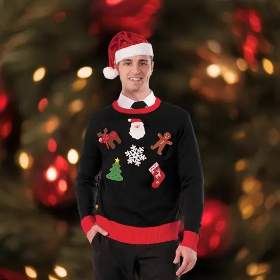 Christmas DIY Ugly Sweater Accessory Pin Kit {4}