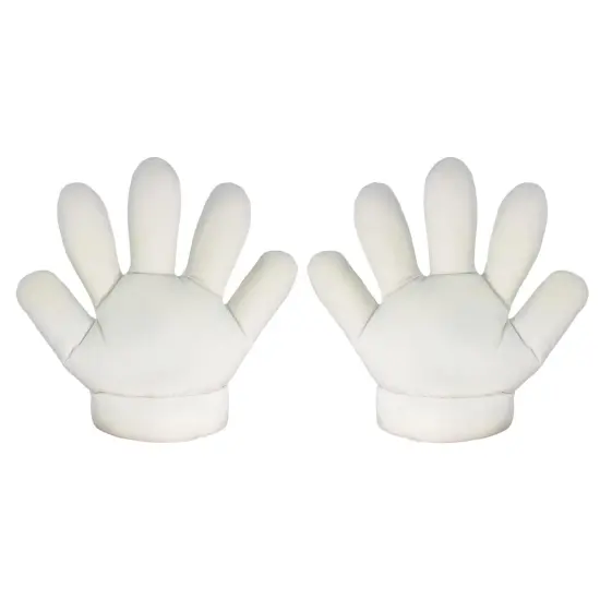 Sonic The Hedgehog Sonic White Plush Gloves {4}