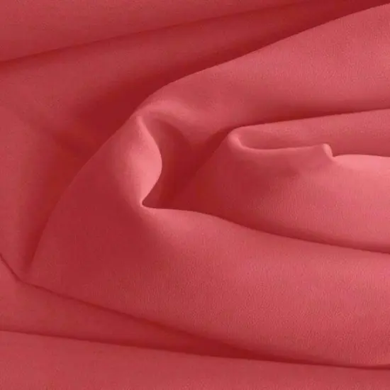 1 Yard Double Georgette Solid Cerise Fabric, Lightweight 58/60" Wide 100% Polyester {1}