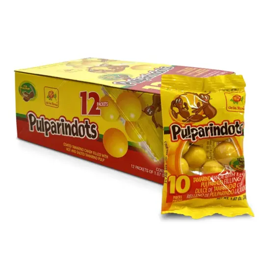 De La Rosa Pulparin Dots Original 12.8oz 12ct {1}