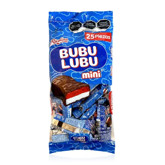 Ricolino Bubulubu Mini Bag 500g 25Ct {1}