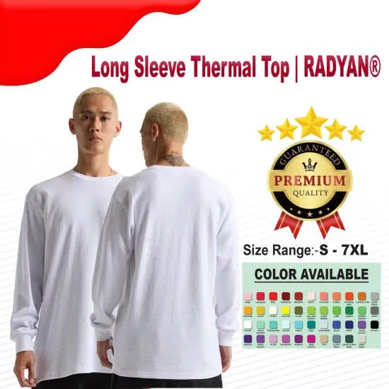 Long Sleeve Thermal Top | RADYAN&reg; BLACK {2}