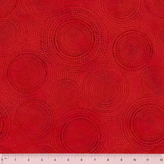 Red Radiance Wideback Cotton Fabric per yard {1}
