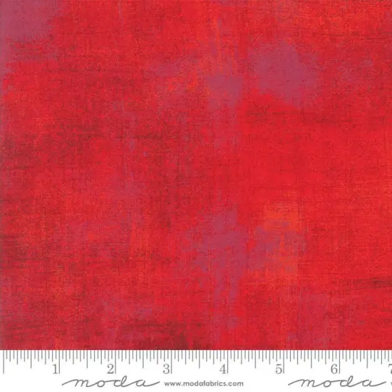 Red Grunge Basics Rocacco 44"/45" Per Yard {1}