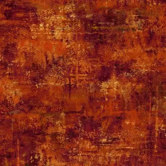Red Rust Mottled Blender 44"/45" Fabric Per Yard {1}