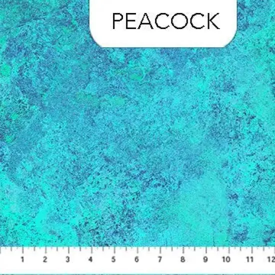 Blue Peacock 26757-66 Cotton 44"/45" Fabric Per Yard {1}