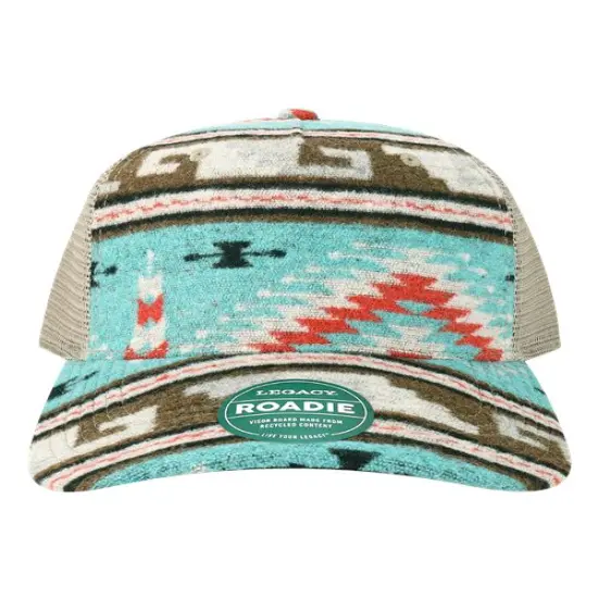 LEGACY&reg; Five-Panel Trucker Cap Sawgrass Cord/Brn {5}