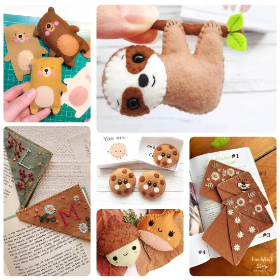 Felt Fabric Sheets: ZAIONE 7 Rolls 8''x35'' Felt Sheets Assorted Colors 1.4mm Thick Felt Fabric Roll for DIY Crafts Sewing Squares Nonwoven Patchwork {3}