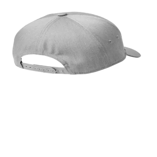 Port Authority&reg; 7-Panel Cap Heather Grey {2}
