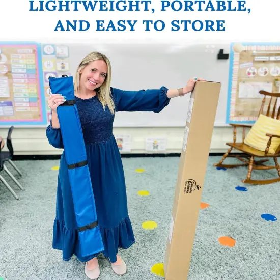 Bulletin Board Borders and Craft Storage Pocket Chart, 41" x 24.5" Classroom Decor Organizer {4}