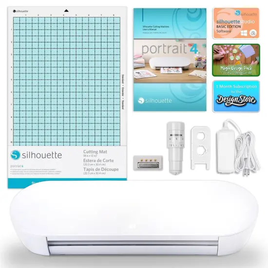 Silhouette Portrait 4 with Electrostatic Grip Mat Attachment {2}