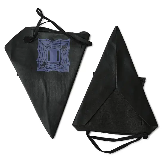 Witch Shoe Covers Costume Accessory With Purple Buckles {3}