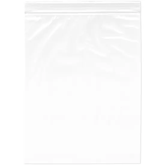 Plymor 7" x 9", 2 Mil Zipper Reclosable Plastic Bags {1}