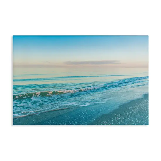 Stupell Industries Serene Waves at Sunrise Canvas Design by Mary Lou Johnson {1}
