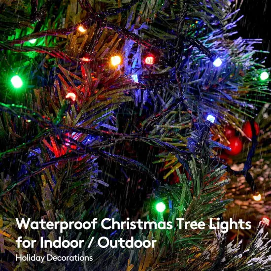 Christmas String Lights - 300 LED, 108FT (Warm White & Multicolor) {5}