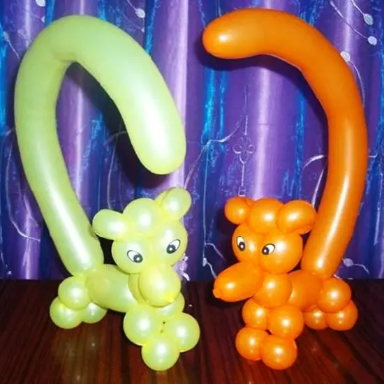 100pcs 260 Multi Long Balloons for Animal Modeling, Premium Quality Latex Twisting Balloons for Party Decorations {3}