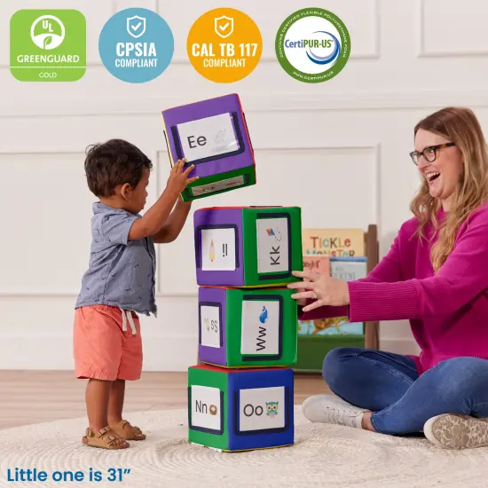 Picture Me Blocks, Activity Cubes, 4-Piece Assorted {6}