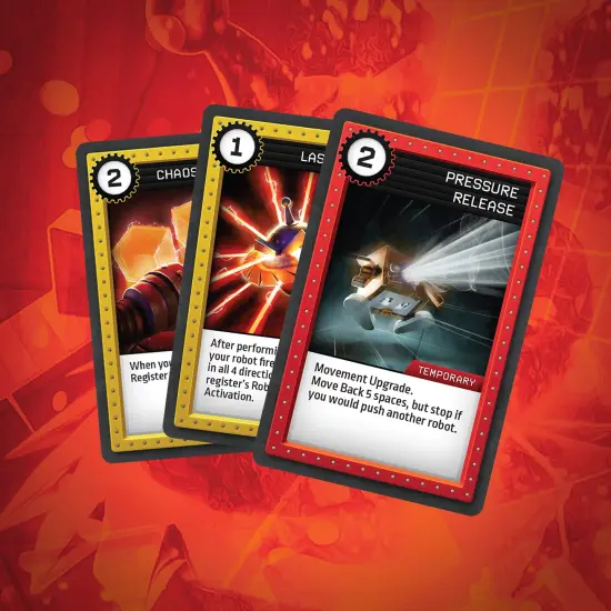 Renegade Game Studios: Robo Rally: Turn & Burn Expansion - Racing Board Game, New Elements & Radiation Cards, Ages 12+, 2-6 Players, 45-90 mins {4}