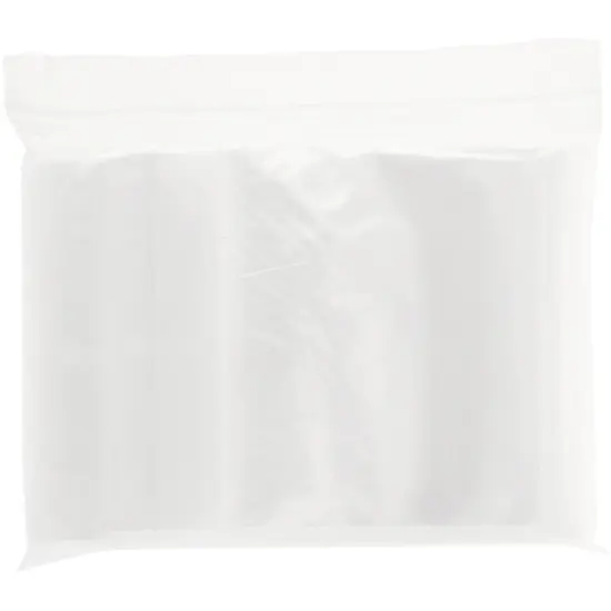 Plymor 5" x 5", 2 Mil with Hang-Hole Zipper Reclosable Plastic Bags {4}