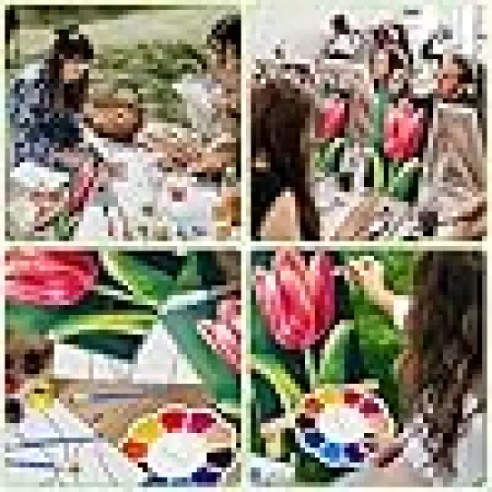 Set Sip and Paint Kit Pre Canvas for Adults {5}