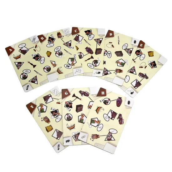 Turbo Sleuth - WizKids, Puzzle Solving Game, Ages 10+, 2-8 Players, 20 Min {4}