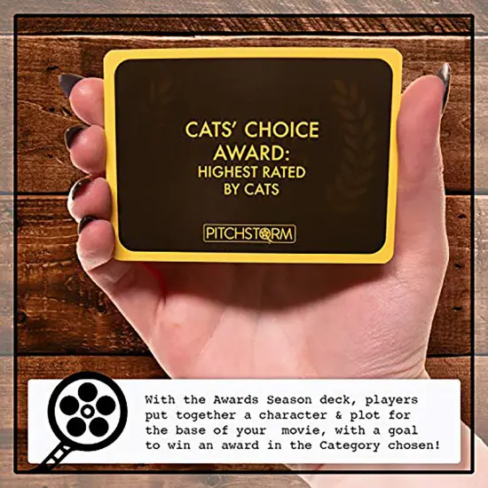 Pitchstorm: Awards Season Deck - A Prestigious Expansion, 100 Themed Cards, Movie Pitching Party Card Game {4}
