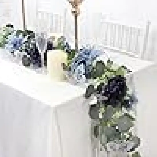 Rose Greenery Garlands for Wedding Table Backdrop Arch Centerpieces Decorations {3}