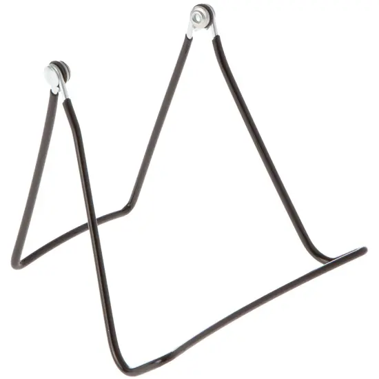 Gibson Holders 2AX Adjustable Black Wire Display Easel, 5.5" W x 4" D x 5.25" H {1}