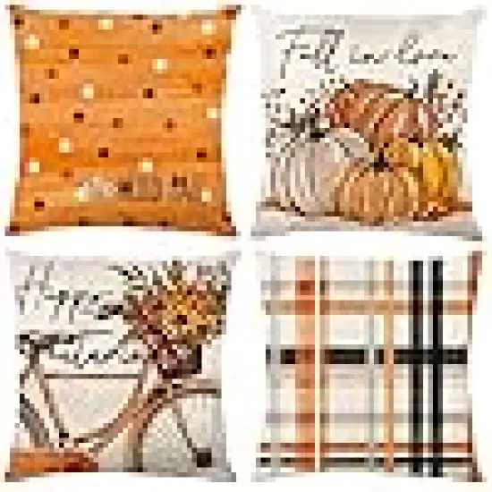 Autumn Thanksgiving Buffalo Plaid {6}