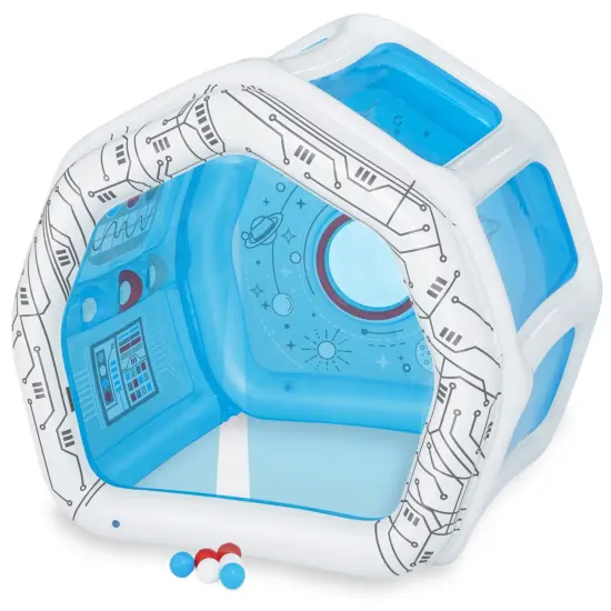 Bestway Space Station Exploration Kids Inflatable Playhouse {1}
