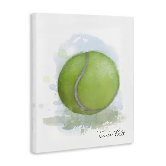 Stupell Industries Soft Pastel Tennis Ball Canvas Design by Matthew Piotrowicz {3}