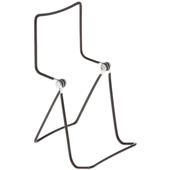 Gibson Holders 3DD Adjustable Black Wire 2-Tier Display Easel, 3.625" W x 3.75" D x 7.5" H {1}