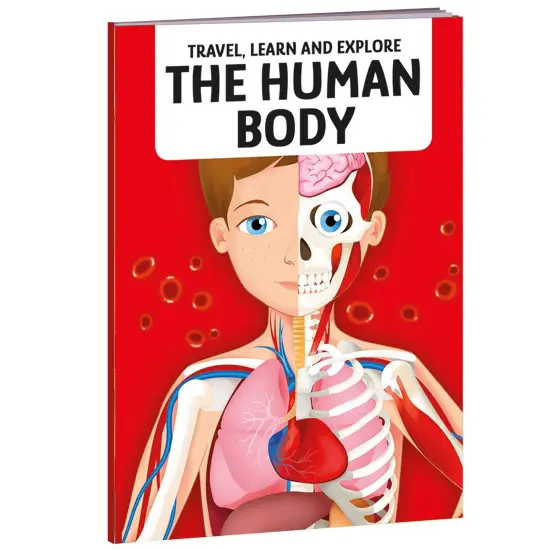 Sassi: Travel, Learn & Explore - The Human Body - 200pc Shaped Puzzle & 32-Page Book, Educational Set, Facts About Bodily Systems, (N.E. 2024) Kids 6+ {4}