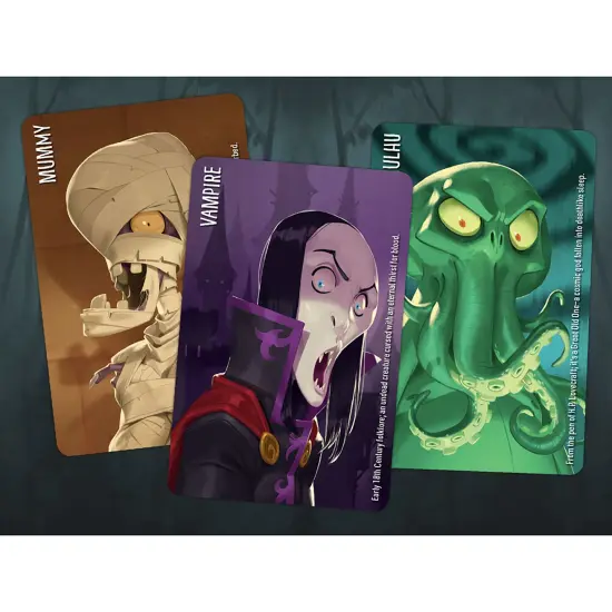 Similo: Spookies - Cooperative Deduction Card Game, Horrible Guild, Ages 7+, 2+ Players, 10 Min {4}