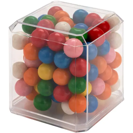 Pioneer Plastics 033C-UV Clear Plastic Baseball Display Case (UV Resistant), 3" W x 3" D x 3" H {4}