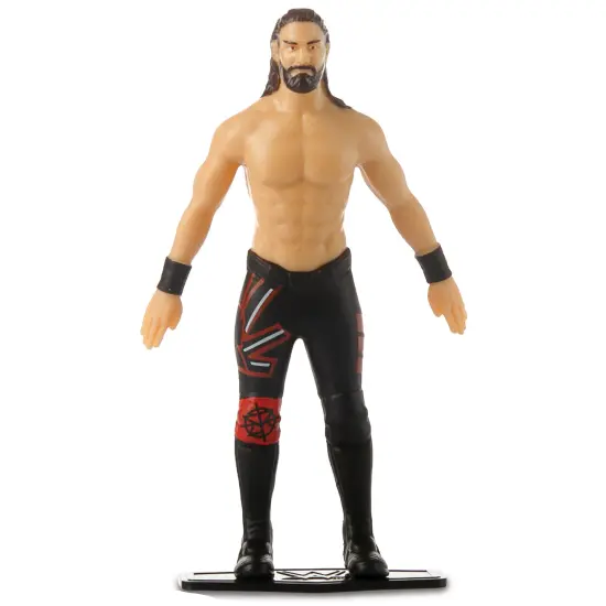 FleXfigs: Seth Rollins & Roman Reigns - 2 Character Pack - WWE Superstars Articulated Action Figures, Flex It - Pose It!, Toy Miniatures, Kids Ages 3+ {6}