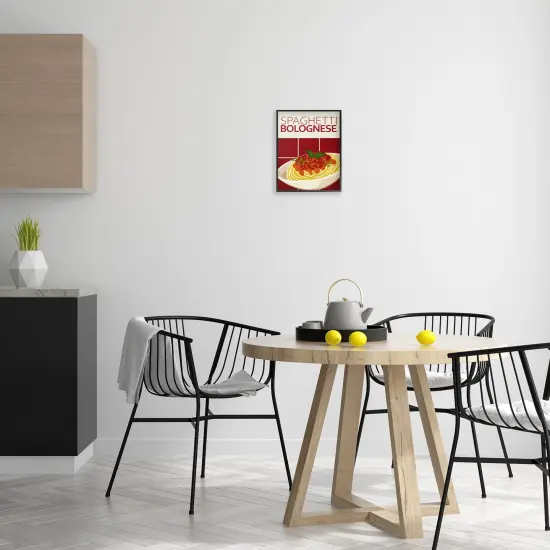 Stupell Industries Spaghetti Classic Kitchen Framed Giclee Design by Kim Allen {2}