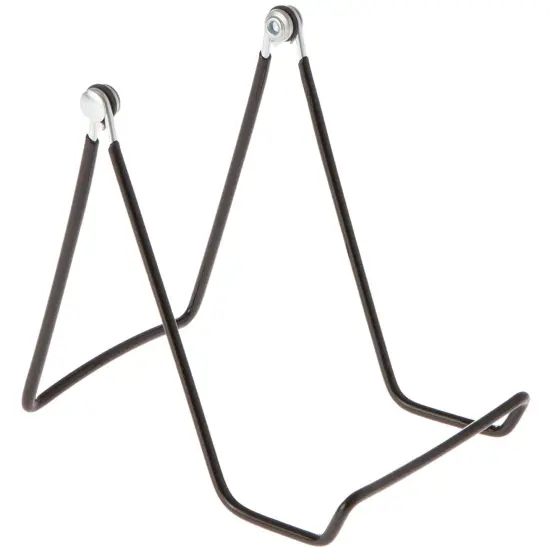 Gibson Holders 6A Adjustable Black Wire Display Easel, 3.5" W x 4.75" D x 4.75" H {1}